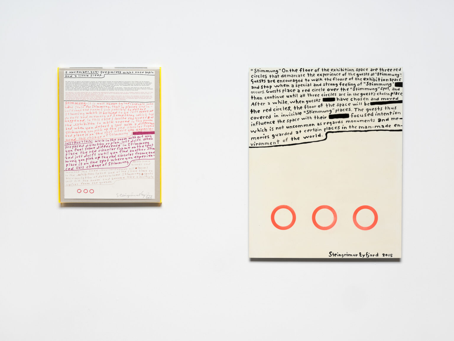 Steingrímur Eyfjörð "Classification" Reykjanes Art Museum, 2021.